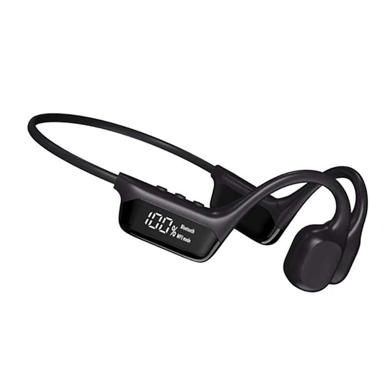

S10 Bluetooth 5.4 Bone Conduction Wireless Headphones 30 Meters Depth IPX8 Waterproof Swimming Headsets 32GB MP3 Player