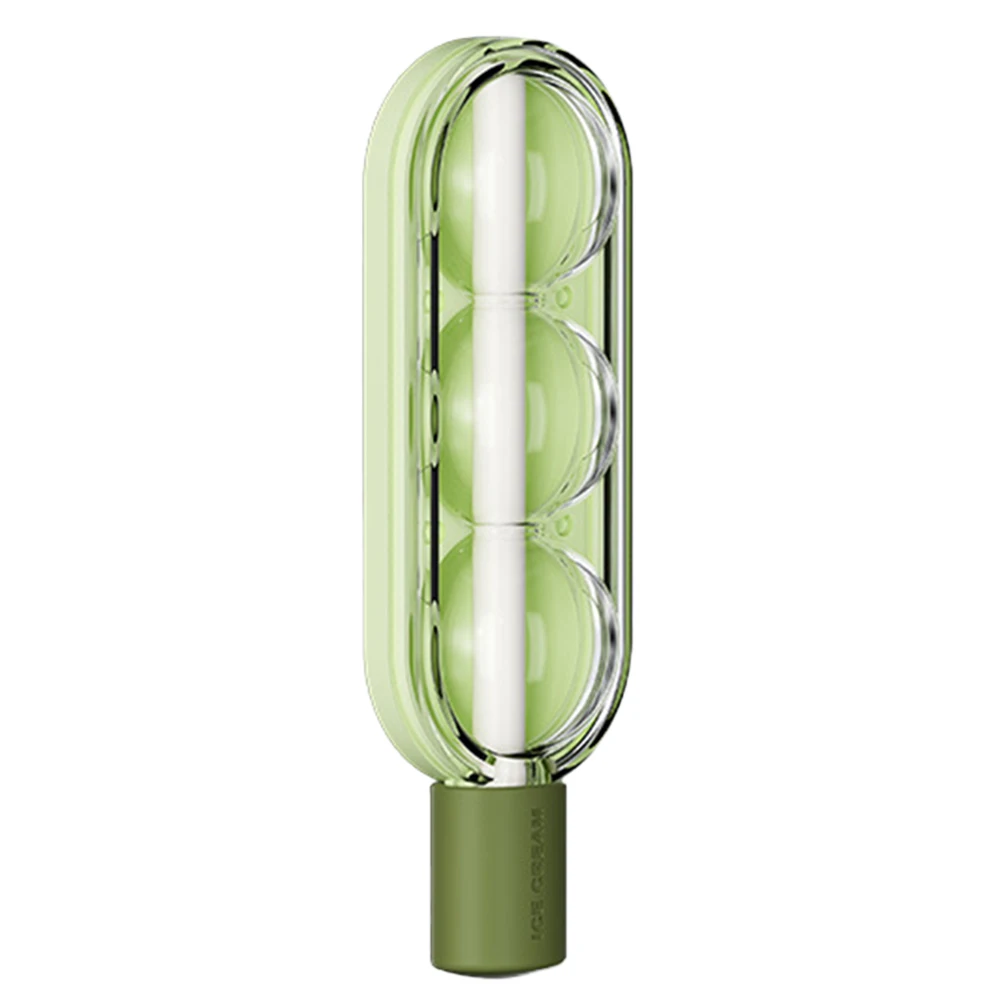 For Mold Your Favorite Flavors into Tasty Popsicles Using the Innovative Triple Ball Design and Attached Straw