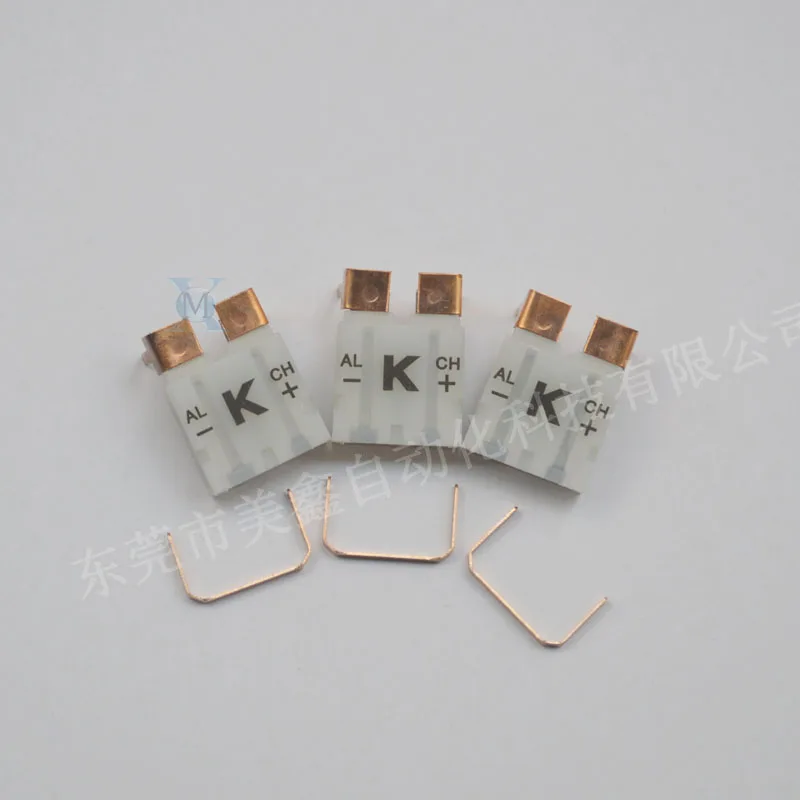 10Pcs PCC-SMP-K circuit board special socket PCB board thermocouple temperature measurement plug T-type U-shaped adapter