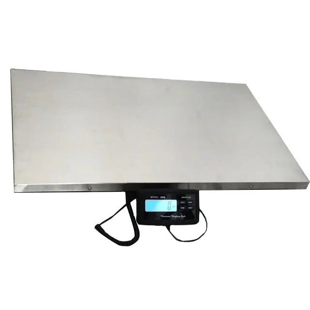 

YC-3 Low Battery Indication 300kg/500kg High Precision Pet Weighing Scale Stainless Steel Platform