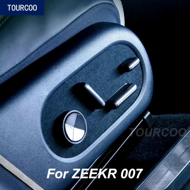 

Для ZEEKR 007 2024 Алькантара замшевая панель регулировки сиденья защитный чехол модифицированные аксессуары для интерьера