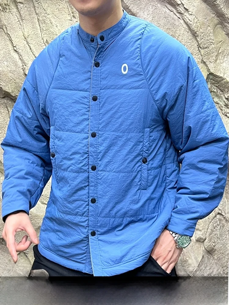 

Легкая двусторонняя хлопковая куртка для пар, осенне-зимняя, водонепроницаемая, молодежная, модная, приталенная, с длинными рукавами