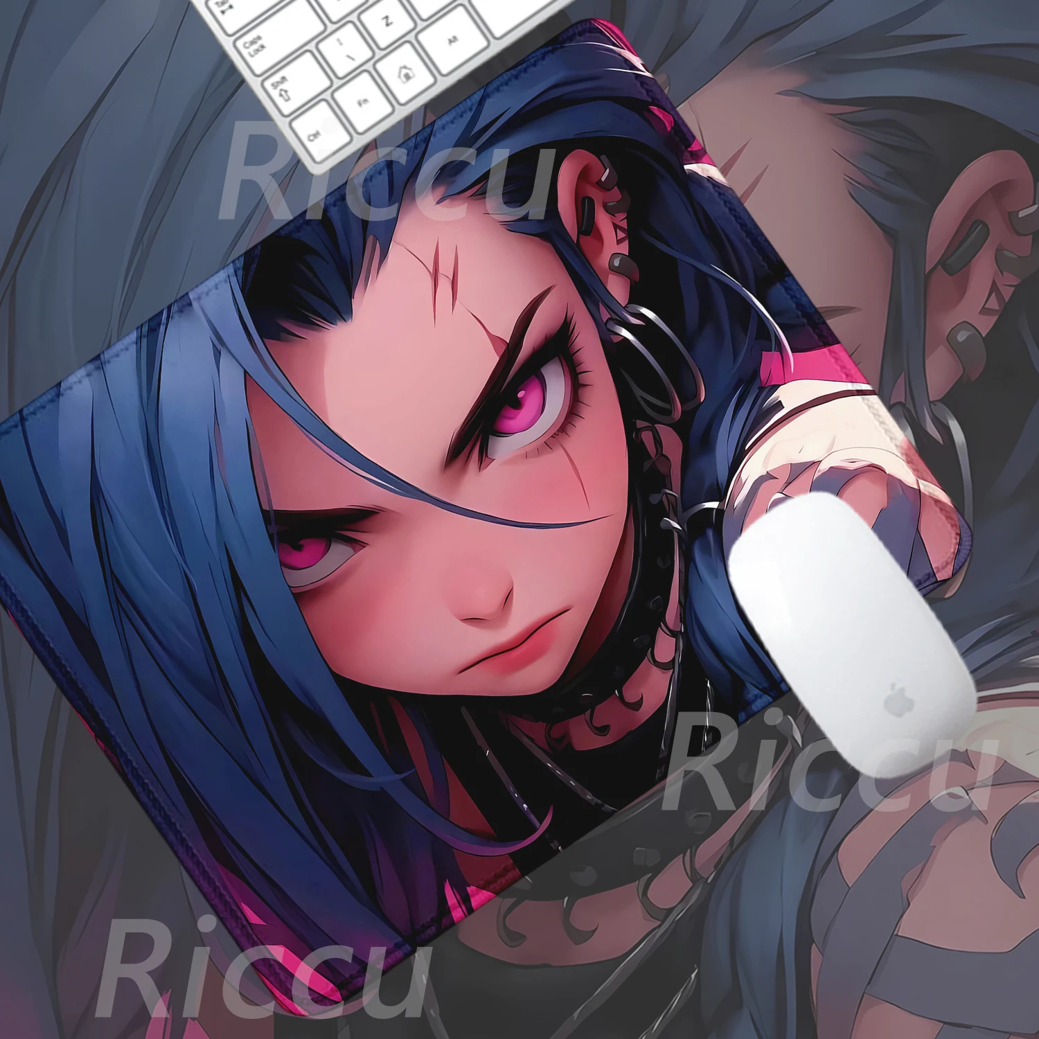 Hot selling item Jinx Desktop game Mouse Pad Small size Best Sellers HD printing desktop Large size games accessories mouse pad