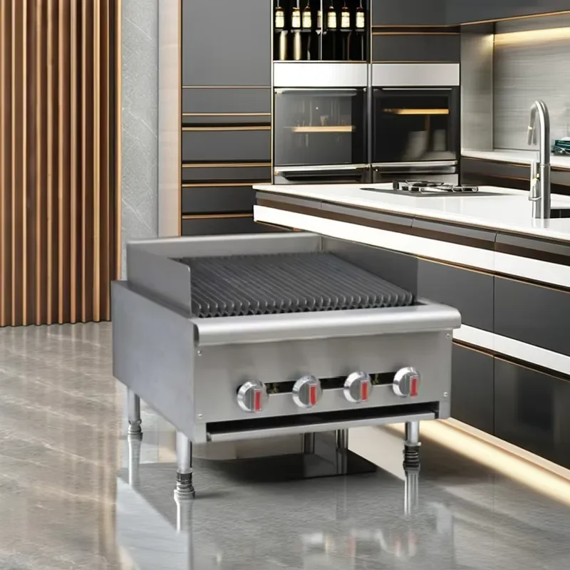 Custom Restaurant Kitchen Equipment Professional Supplier's New Radiant Broiler for Hotels and Retail Industries