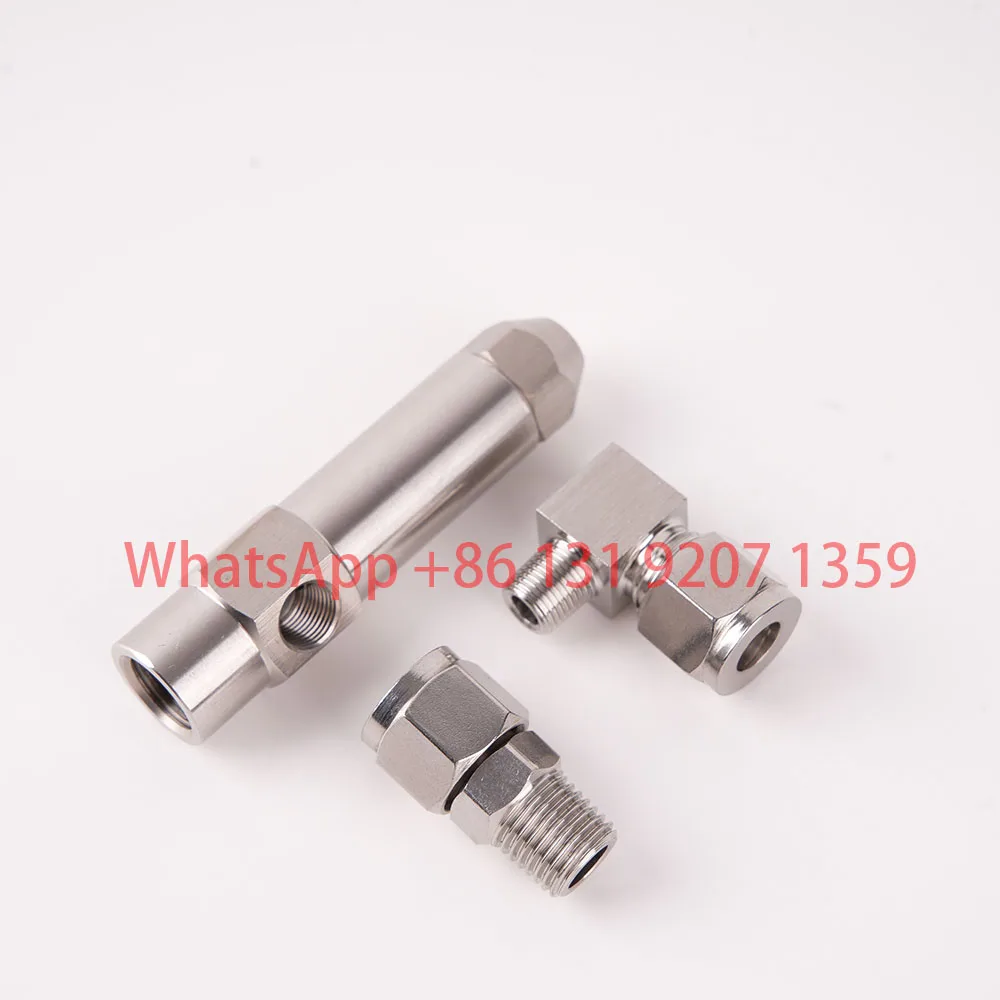 

Waste Oil Nozzle Combination Stainless Steel Siphon Nozzle Heavy Oil Atomization Combustion Nozzle Burner Industrial Nozz