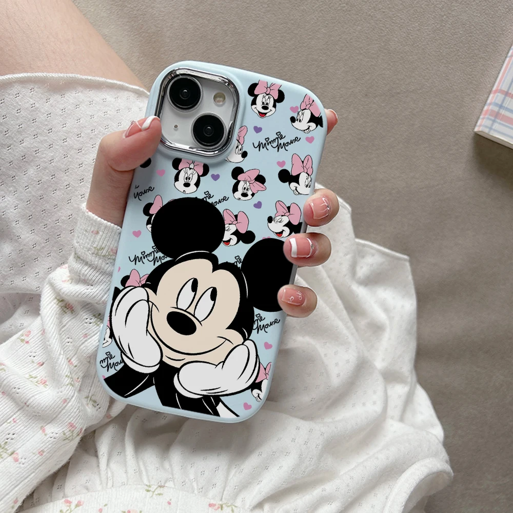 Disney Mickey Minnie Phone Case For Xiaomi Mi 12 POCO F5 X3 NFC Redmi 9C 10 13C K30 K40 K60 Ultra Note 10 12 13 Pro 4G 5G Cover