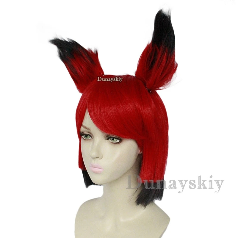 Alastor Meisje Kostuum Pruik Kostuums Voor Vrouwen Single-Bril Heren Kinderen Carnaval Kleding Anime Kid Sexy Cosplay Meisjes 2024