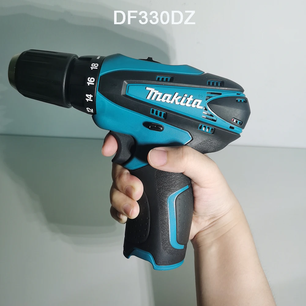 Makita DF330DZ 10.8V Cordless Driver Drill Electric Drill Screwdriver 24/14N.m 2nd Speed Home Improvement Power Tools No Battery