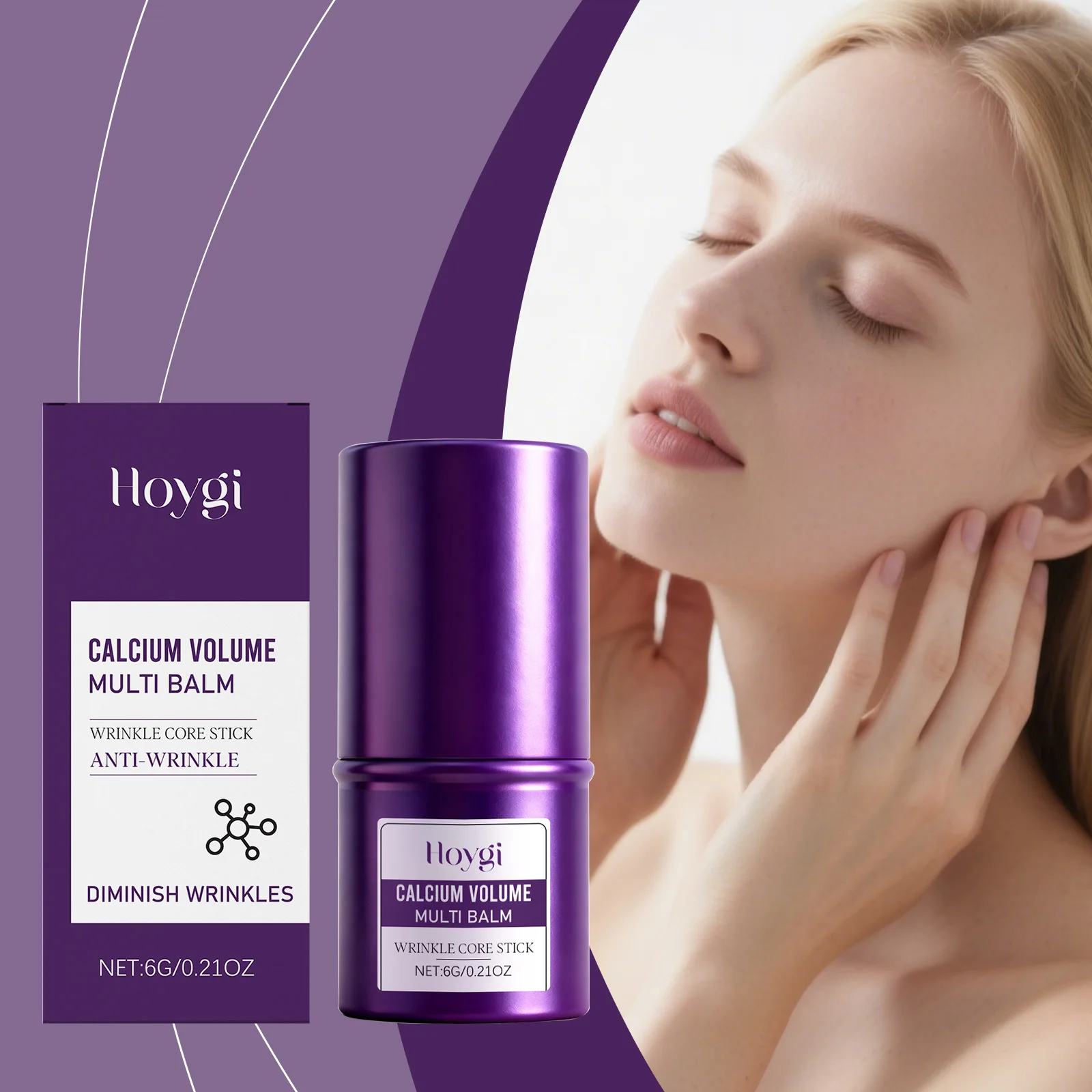 Firming Facial Elasticity Skincare Stick Deep Moisturizing Skin Hydration Revitalizing Brightening Water-Locking Skincare Cream