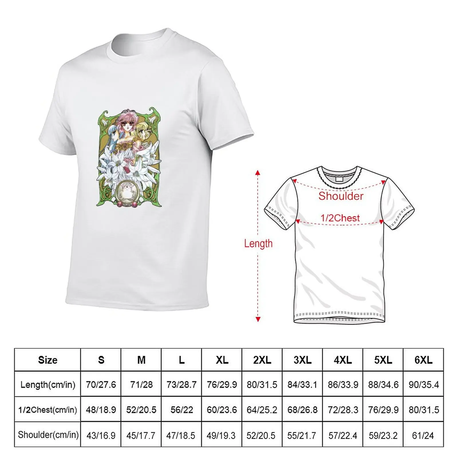 Magic Knight Rayearth T-Shirt t shirt man casual cotton t shirts high quality T-Shirt