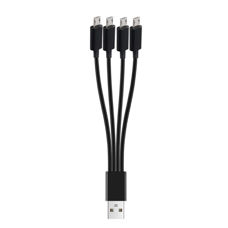 Universal Micro USB Charger Cable Multi Charger Cable Power up to 4 Devices Simultaneously Micro USB Splitter Cable