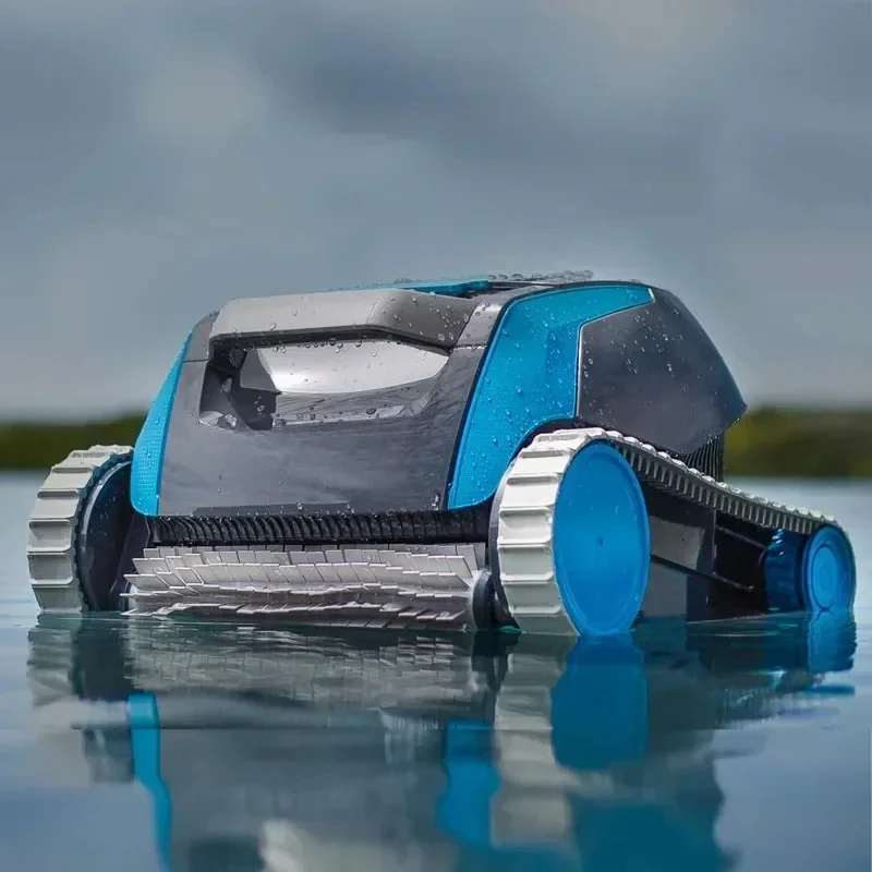 Escape robot Pool Cleaner (modello 2024)-filtro a caricamento dall'alto massiccio, navigazione intelligente a doppio motore per piscine