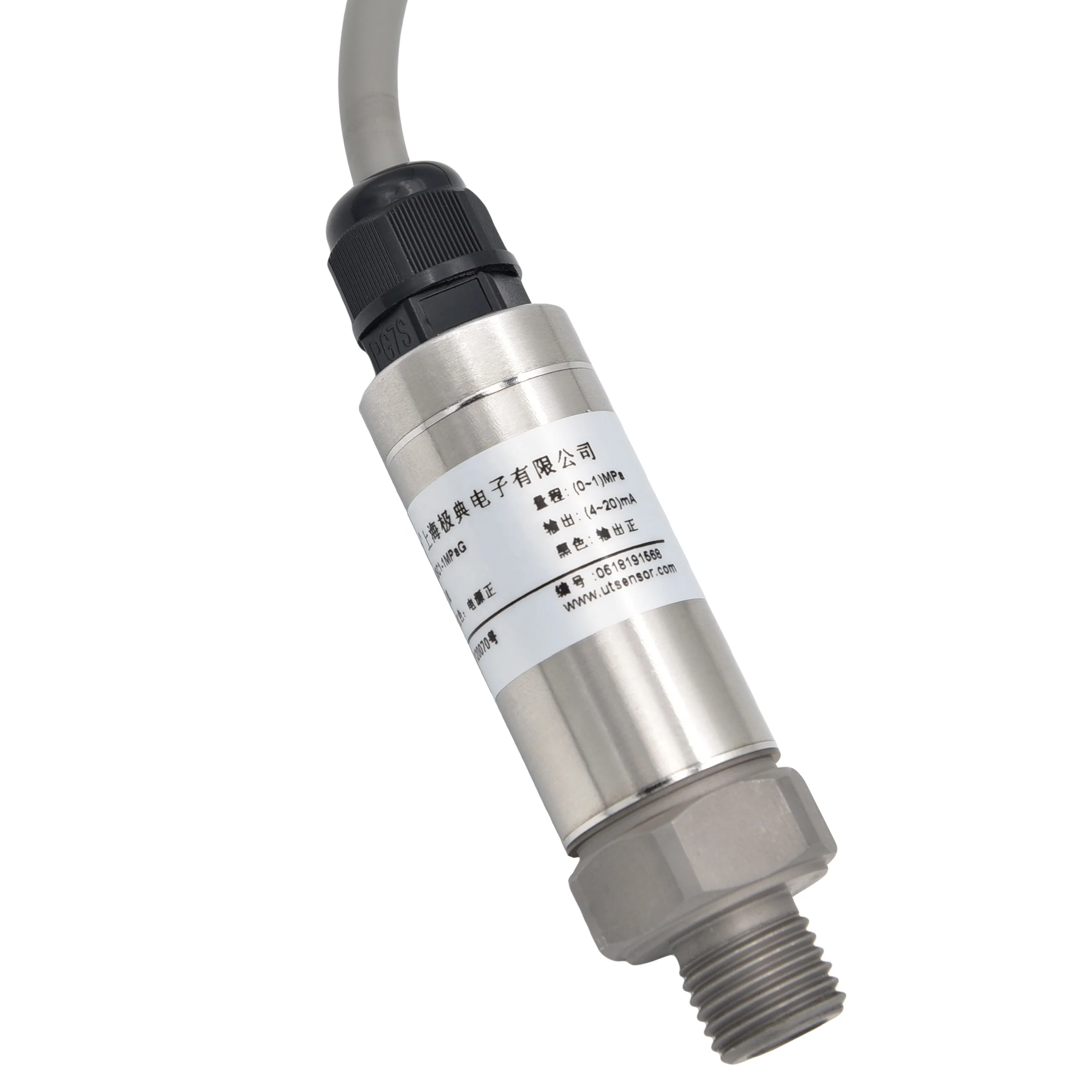 Gas air Oil Steam Water 700 bar 0-5v Compressive Strength Pressure Transducer With Cable