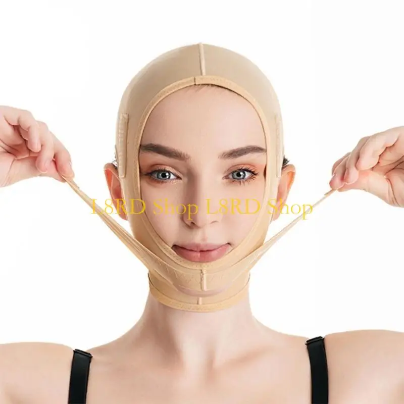 L8RD Ottieni mascella definita con cintura sollevamento a doppia fascia sollevamento del viso