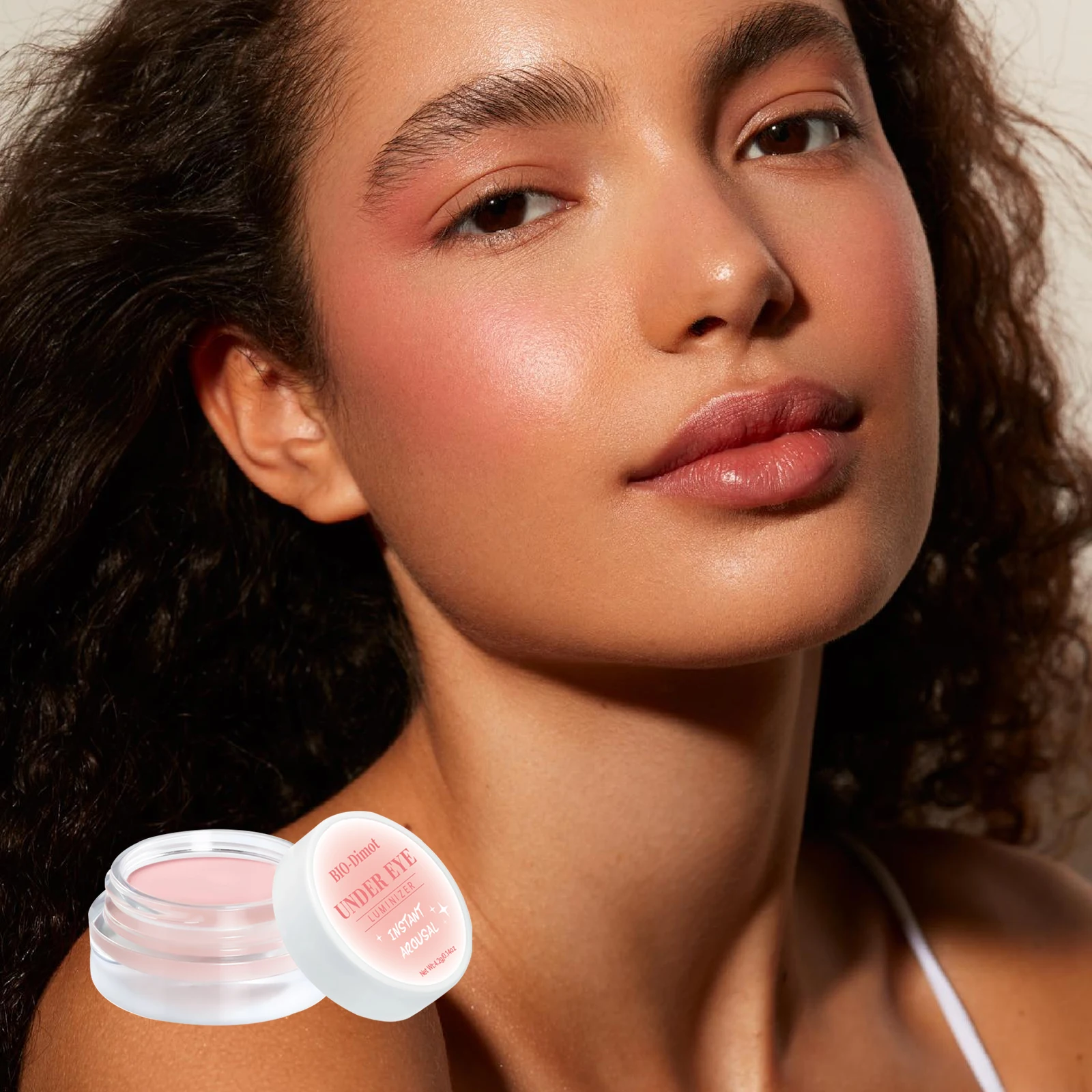 Correcteur Dimot, longue durée de 8 heures, sans taches, cache les cernes et les déchirures, naturel mélangeable