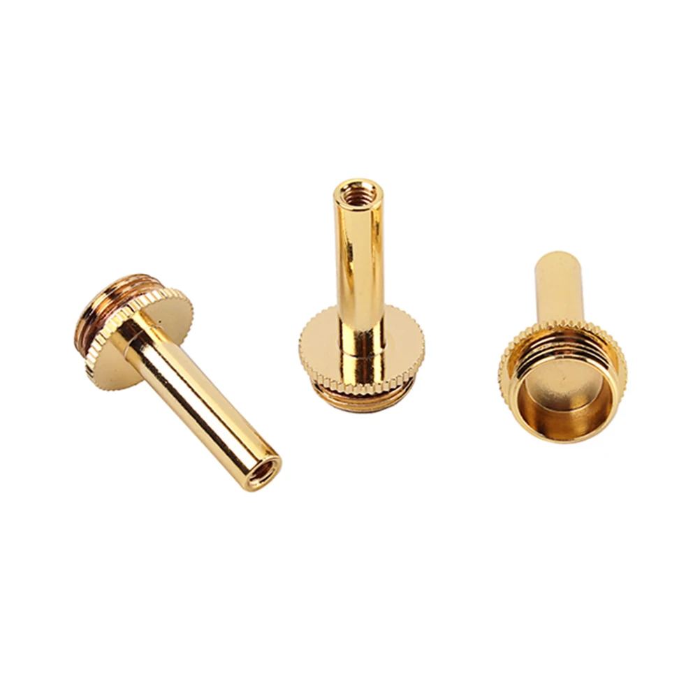 

3 Pcs Connecting Rod Durable High Grade Material Trumpet Piston Repair Tool Key Screw Parts Brass Instrument Accessory