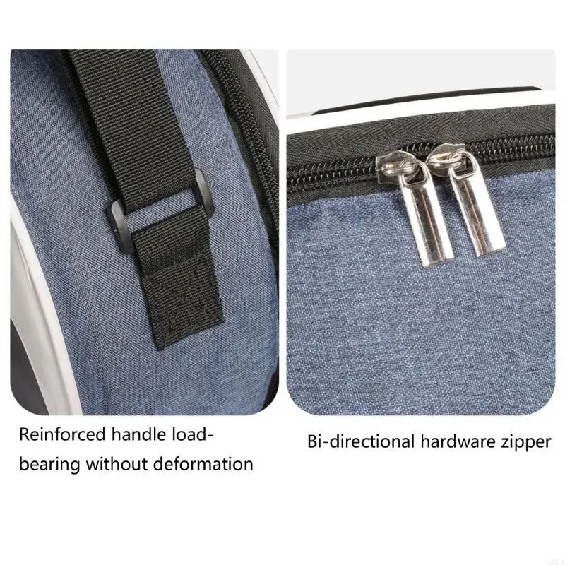 Kreative und lustige isolierte Fußball-Lunch-Tasche für Fußballfans, Männer und Frauen, kühle Lunch-Tasche, Lunchbox, Tragetasche für Schulmädchen – Detail 13