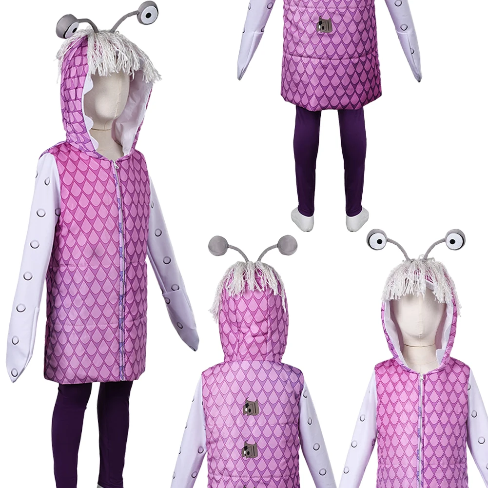 

Fantasia Monsters Inc Boo Cosplay Girls Clothing 2001 Cartoon Disfraz Costume 6 to 14 Years Halloween Carnival Party Clothes