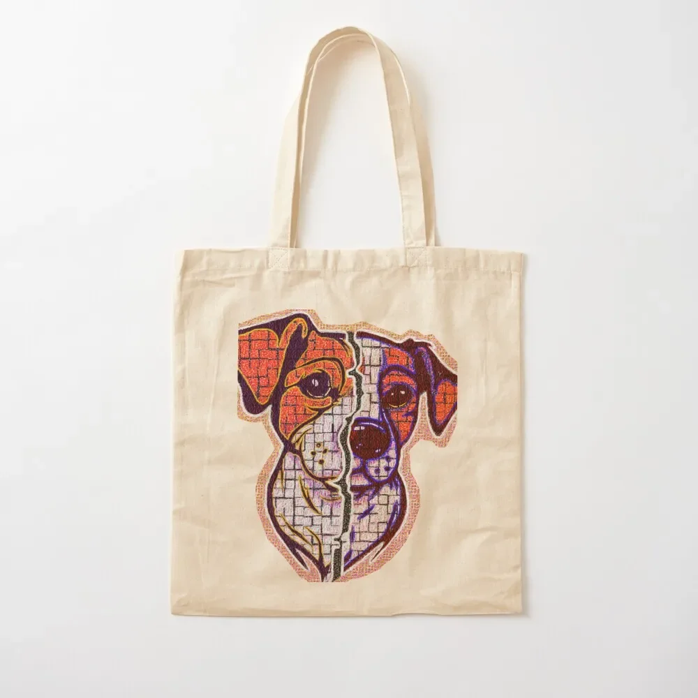 Dog in 2 Tote Bag Eco bag Women's bag tote custom