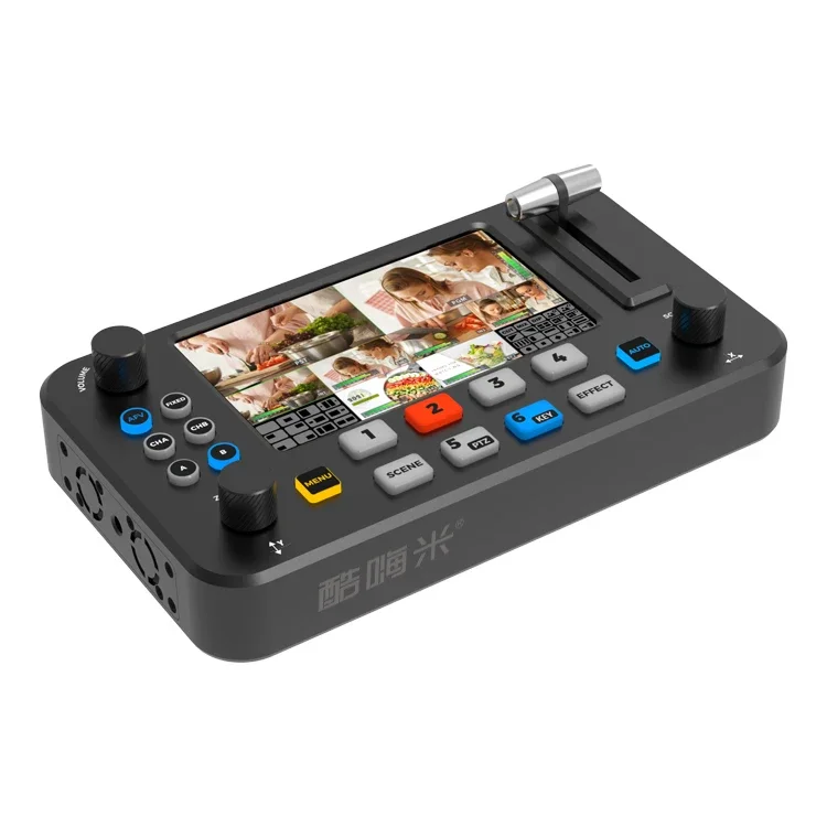 Hot Selling Hd 4Channel Screen Recorder Design Hdmi Rgb Mixer Live Streaming Video Switcher