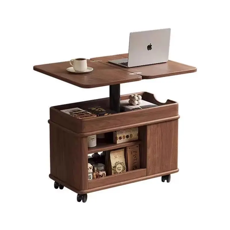 Foldable mobile coffee table, sofa side table