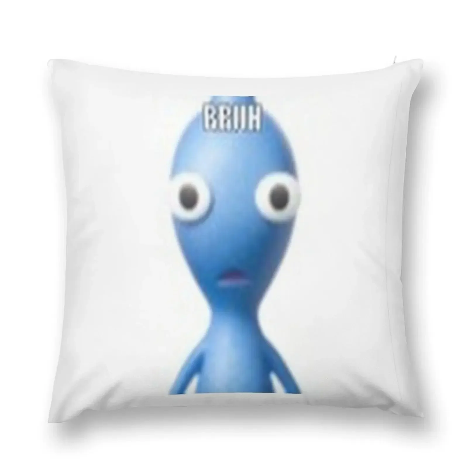 BRUH Pikmin 2 Throw Pillow christmas decorations 2025 Pillowcases pillow