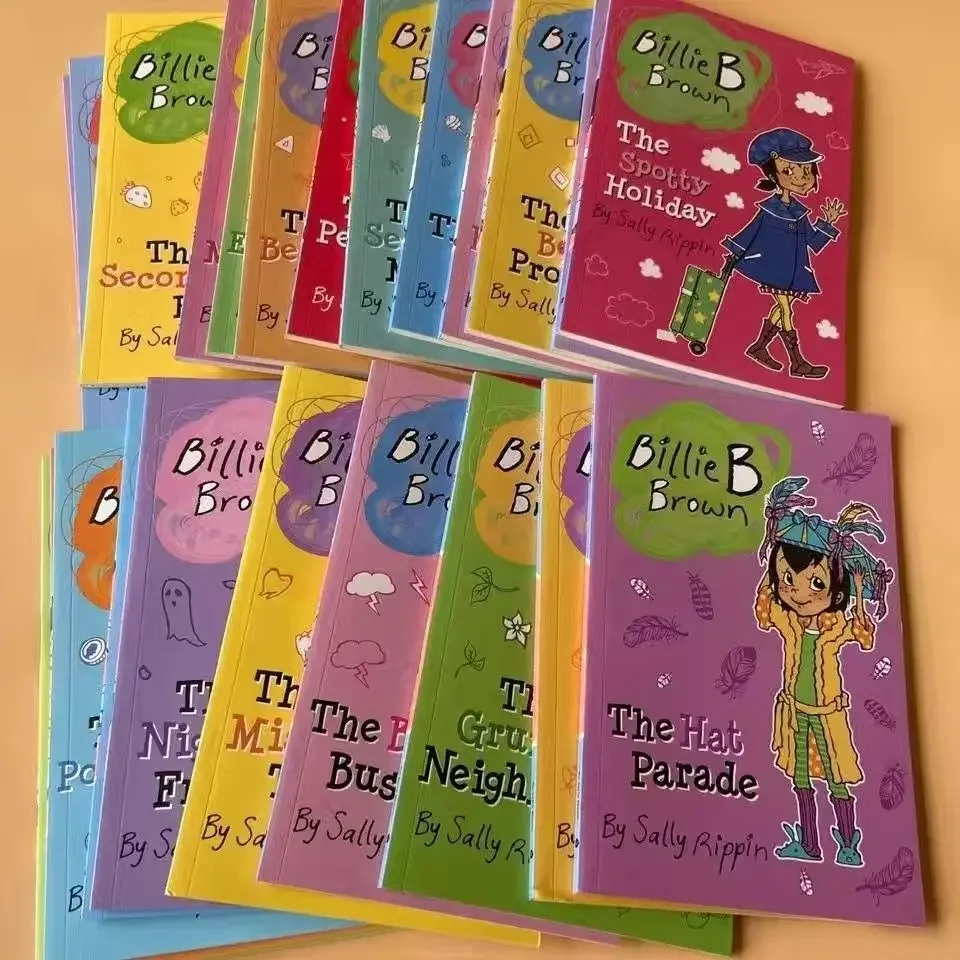 Juego de 23 libros para niños, colección completa de cuentos en inglés, Billie B Brown