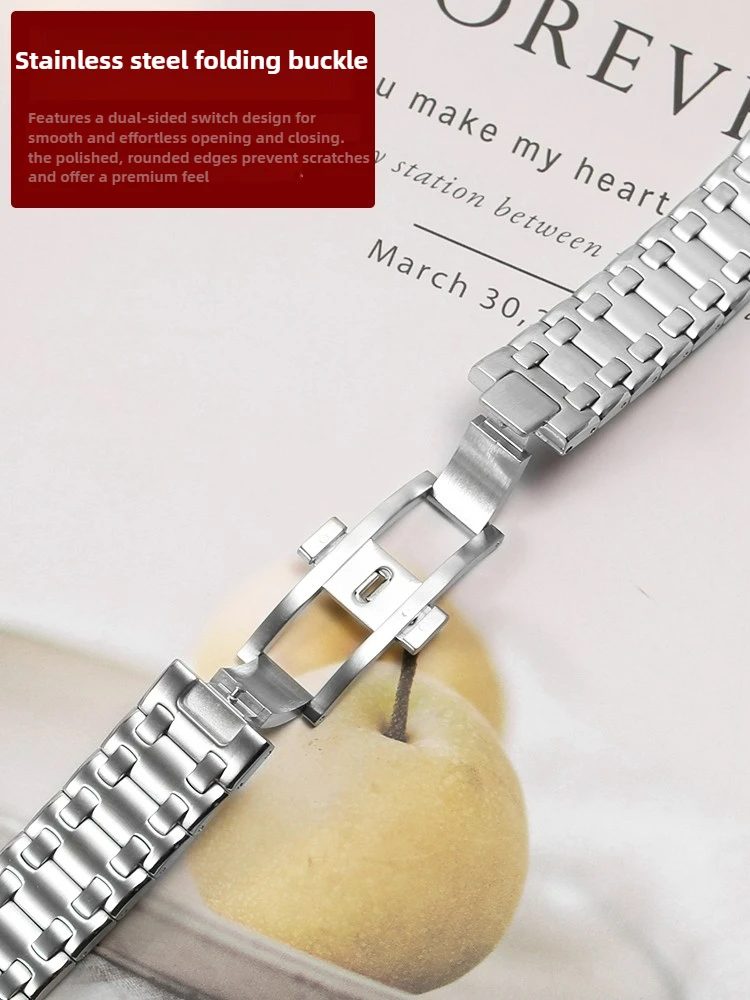 Stainless Steel Watch Strap for AP Audemars Piguet Royal Offshore Oak Series 15400/15500 15710 15703