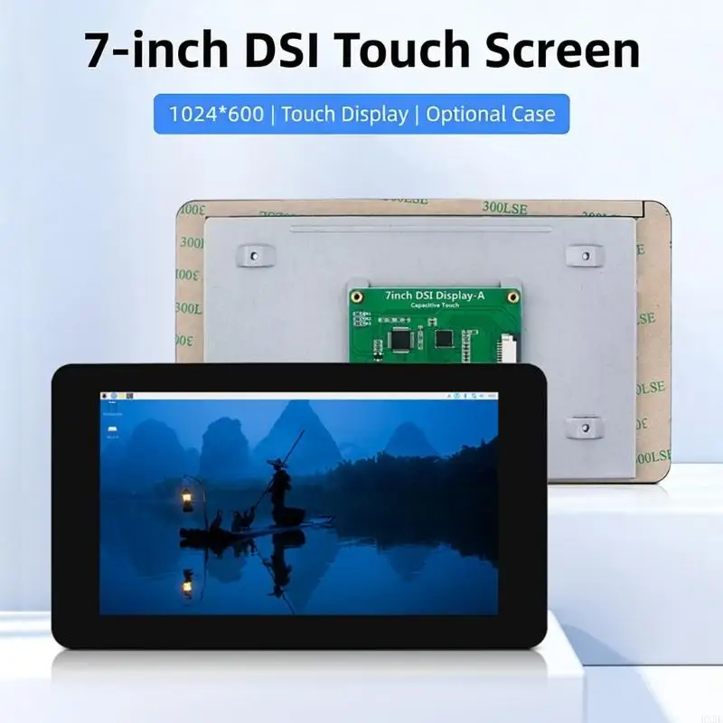 7inch LCD 1024x600 Capacitive Touchable Display Development Board Easy Installation HX5E