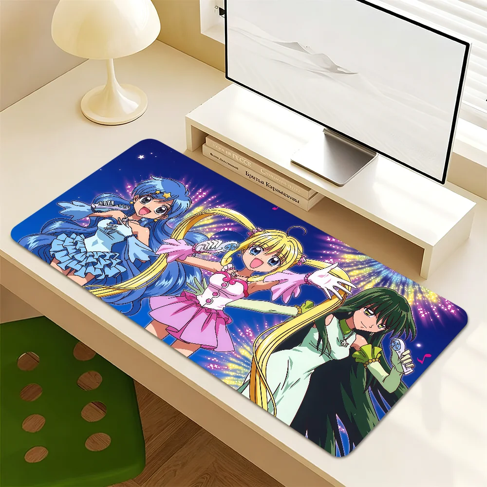 Anime M-Mermaid Melody Mouse Pad Non-slip Thickened MousePad Student Cushion Large Writing Gaming Lockedge Office