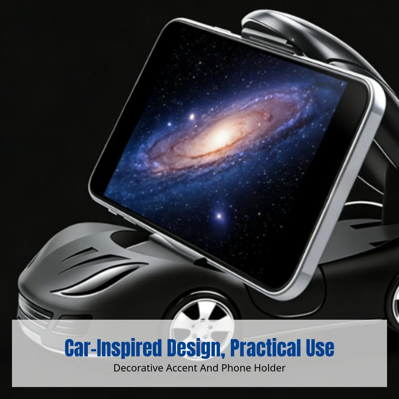 Dashboard Phone Holder, Creative Car Model Design, Universal Car Mount, Navigation Support, Decorative Stand, Random Color