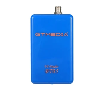 Imagem -04 - Localizador de Satélite Bt05 Dvb-s2 Sat-finder Suporta Android Ios Decodificação Amplificador de Sinal Digital Bateria 2200mah Gtmedia-v8