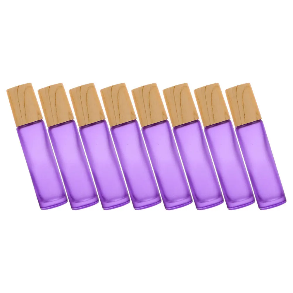 

8Pcs Roller Bottles 10Ml Portable Essential Oil Containers for Perfume Skin Care Multi-Function Roll on Bottles