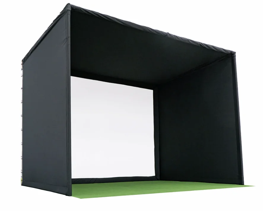 

250cmx240cmx300cm Golf Simulator Enclosure-golf Bay-golf Impact Screen