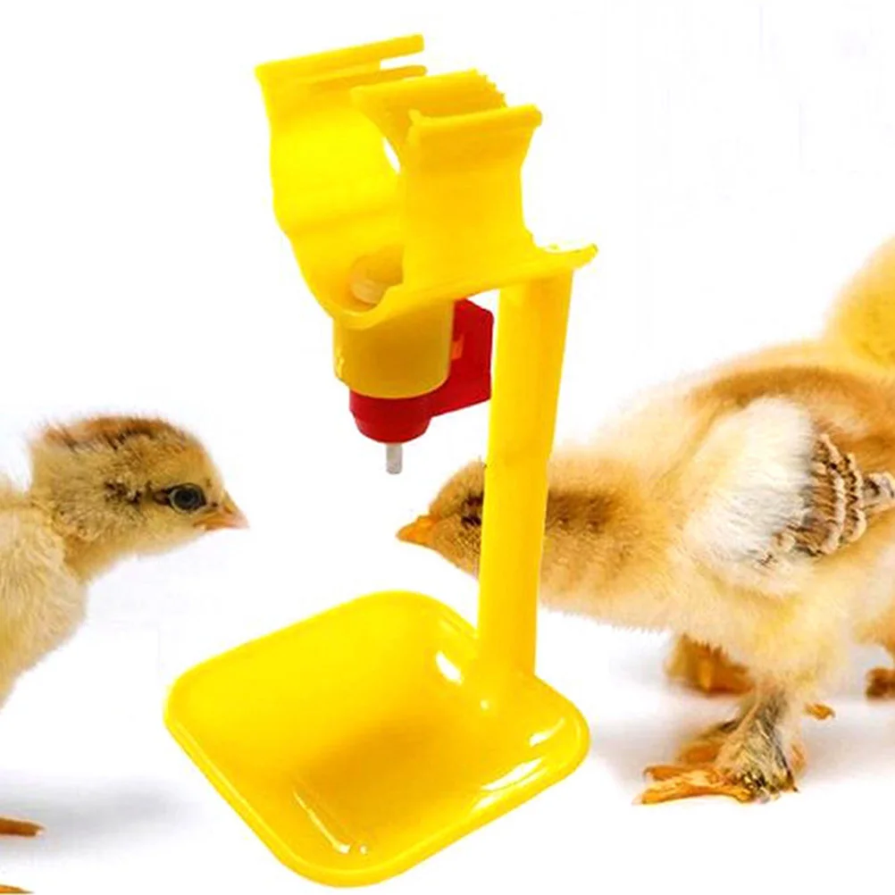 

10Pcs Automatic Chicken Waterer Hanging Integrated Type Poultry Drinking Fountain for Chicken Duck Goose Use Poultry Waterer