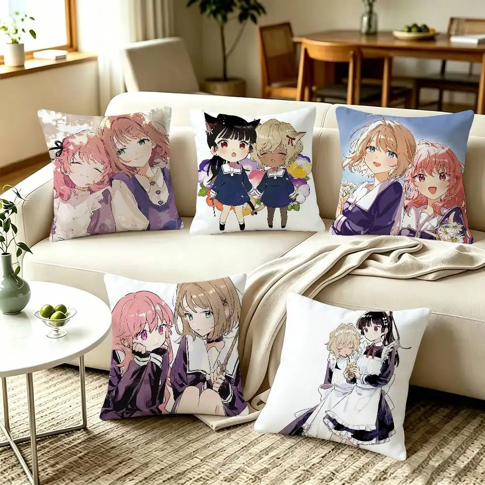 

My Wish Is to Fall in Love Until You Die Manga Pillow Covers, Home Sofa Cushion Covers and Aecorative Custom