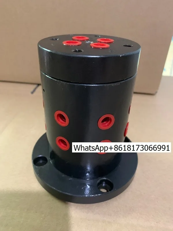 Pneumatic rotation for special machine with rotary diversion valve oil circuit rotary combination