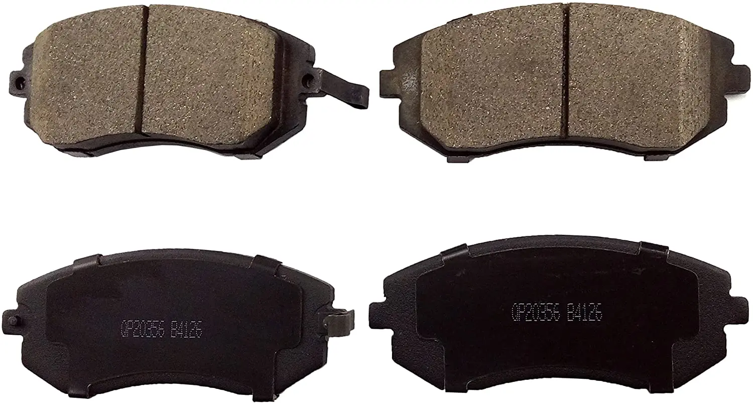 QYT10048 Front Brake Set with Drilled/Slotted Rotors and Ceramic Brake Pads for Saab 9-2X Subaru Forester Impreza Legacy Outback