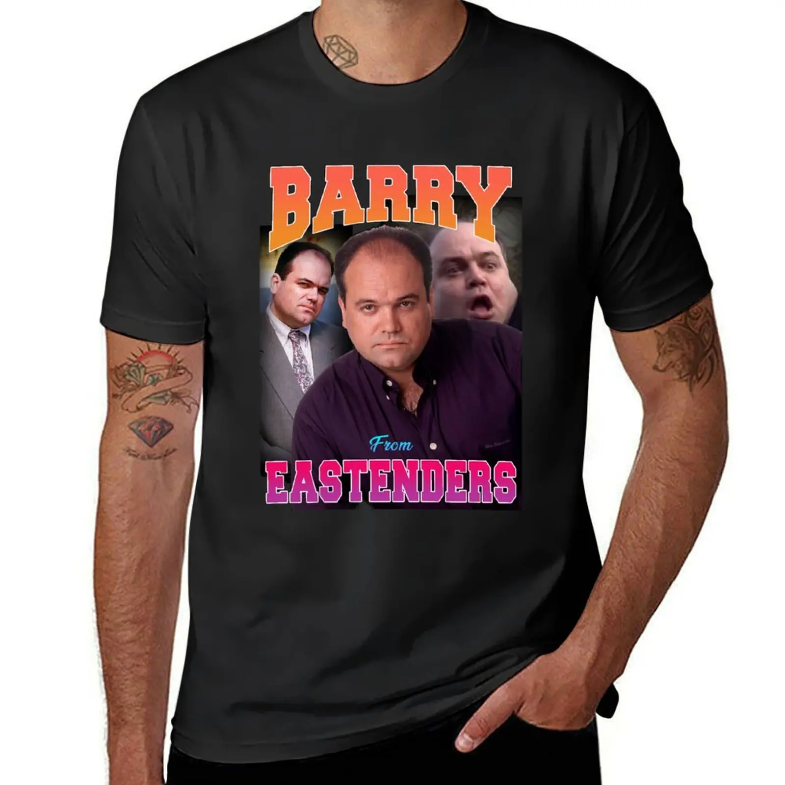 Barry from Eastenders T-Shirt blanks sublime plus sizes sports fans slim fit t shirts for men