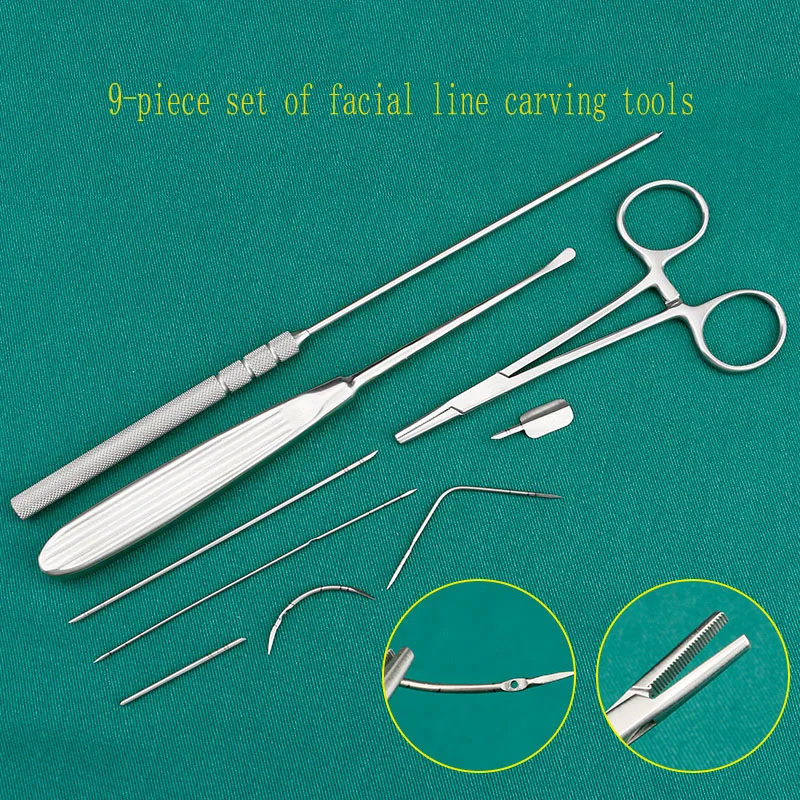 

Facial guidance needle lifting puncture needle beauty and plastic surgery with holes