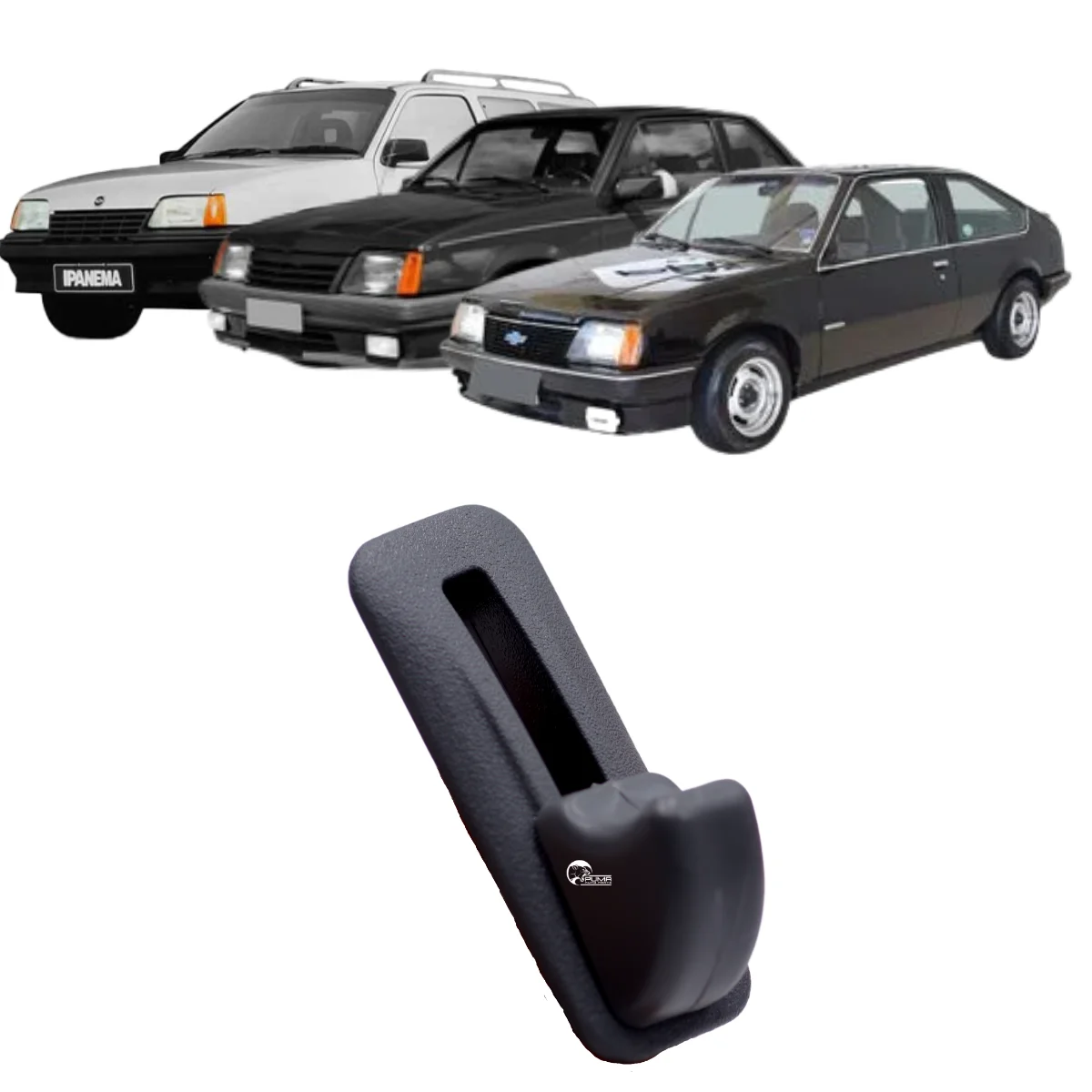 Pair Puller Power Bank Chevette Sedan Ipanema Kadett Black