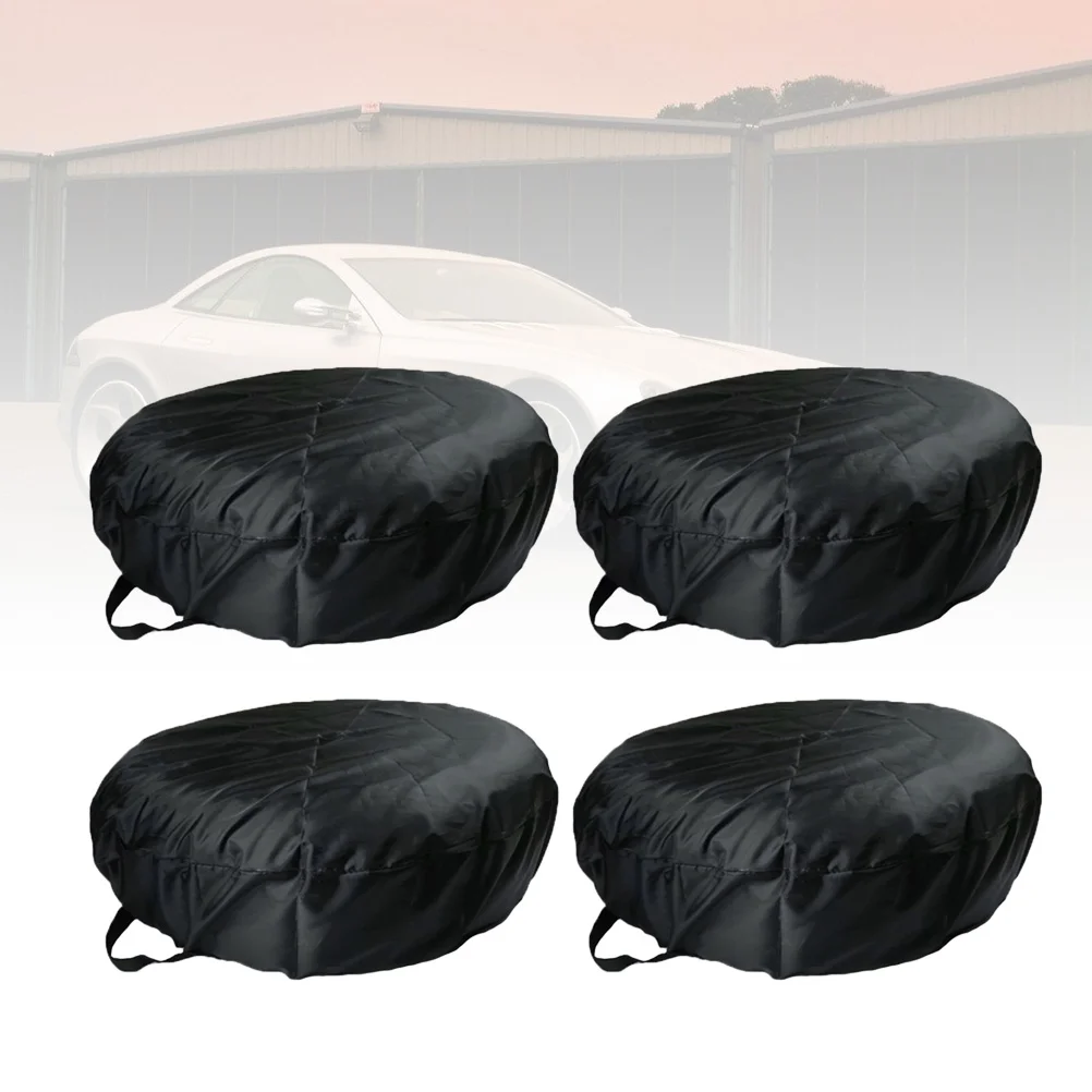 4 PCS Dust-proof Wheels for Car Dustproof Tire Covers Motorhome Tires Universal