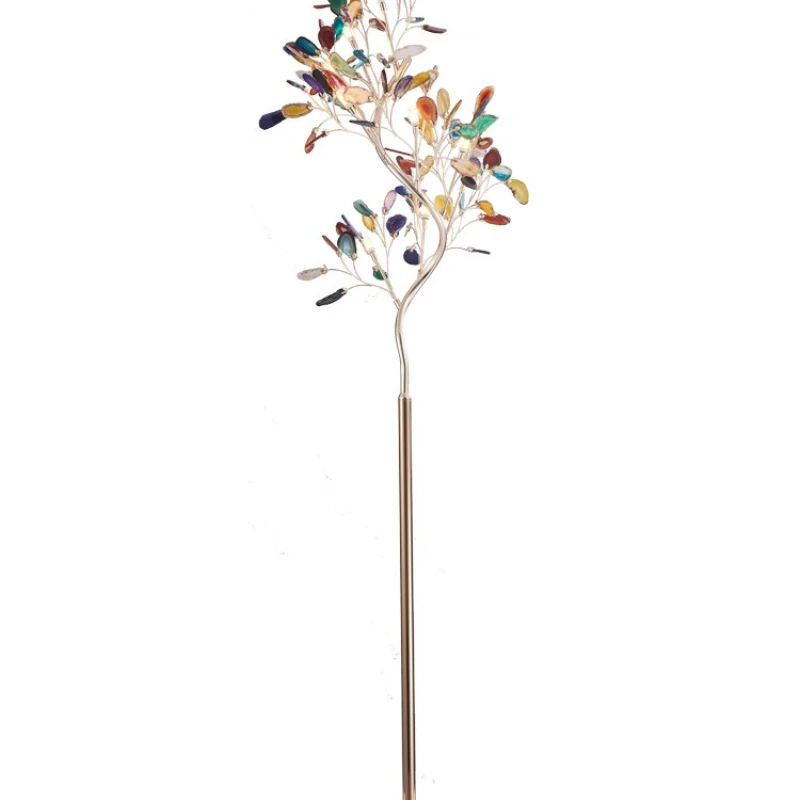 مصباح محطة غرفة النوم مصباح طاولة عمودي مصباح أريكة فندق فيلا