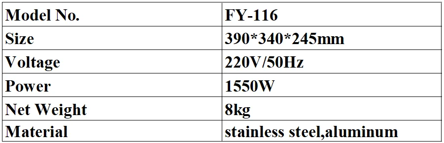 Commercial Professional Electric Waffle Maker Non‑Stick Baking Machine For Restaurant Cafe Snack Shop Food Service Use