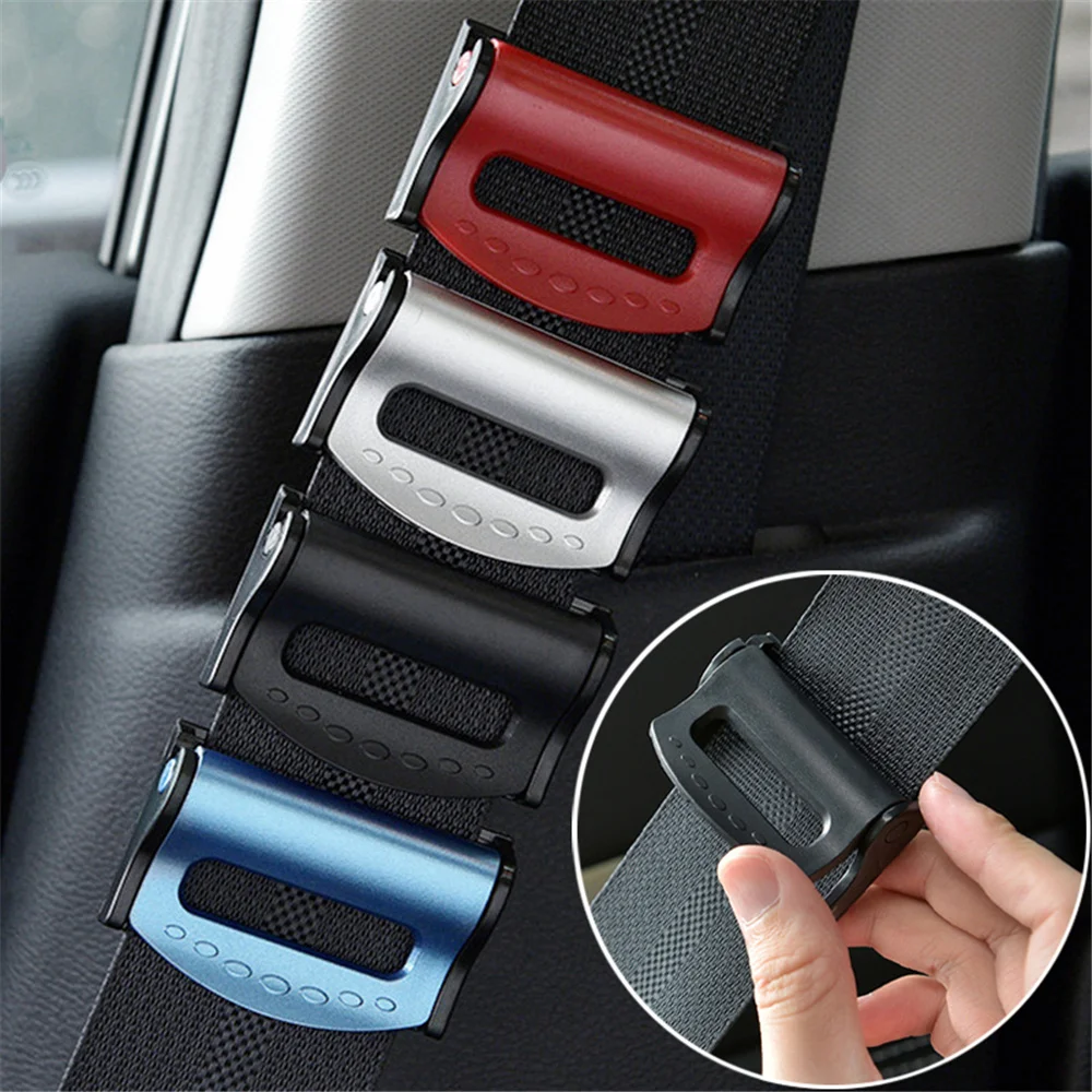 Safety Belt Adjusting Clip For Lincoln MKZ MKS MKX MKT LS Continental Navigator Car Seatbelt Limiter Buckle ABS Adjuster Clip