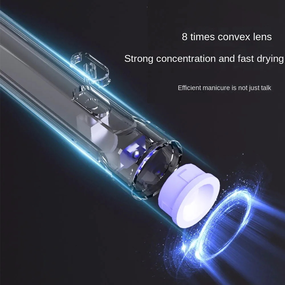 Draagbare UV/LED-pennenstijl nageldroger Gelnagels Snel uithardend UV-licht Handheld UV Led-lamp Nail Art Tools