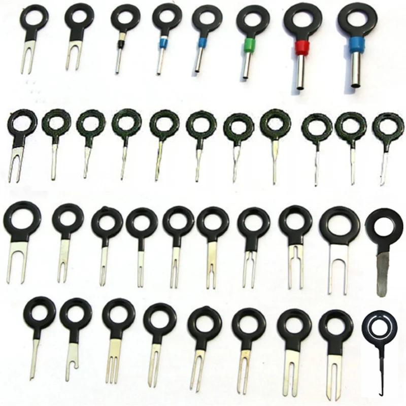 3/11/18Pcs Car Terminal Removal Repair Tools Electrical Wiring Crimp Connector Pin Extractor Kit Keys Automotive Plug Pullers