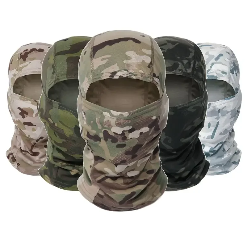 

Full Face Protective Mask, Warm Camouflage Printed Cap, Suitable For Fishing, Mountaineering And Cycling In Autumn And Winter