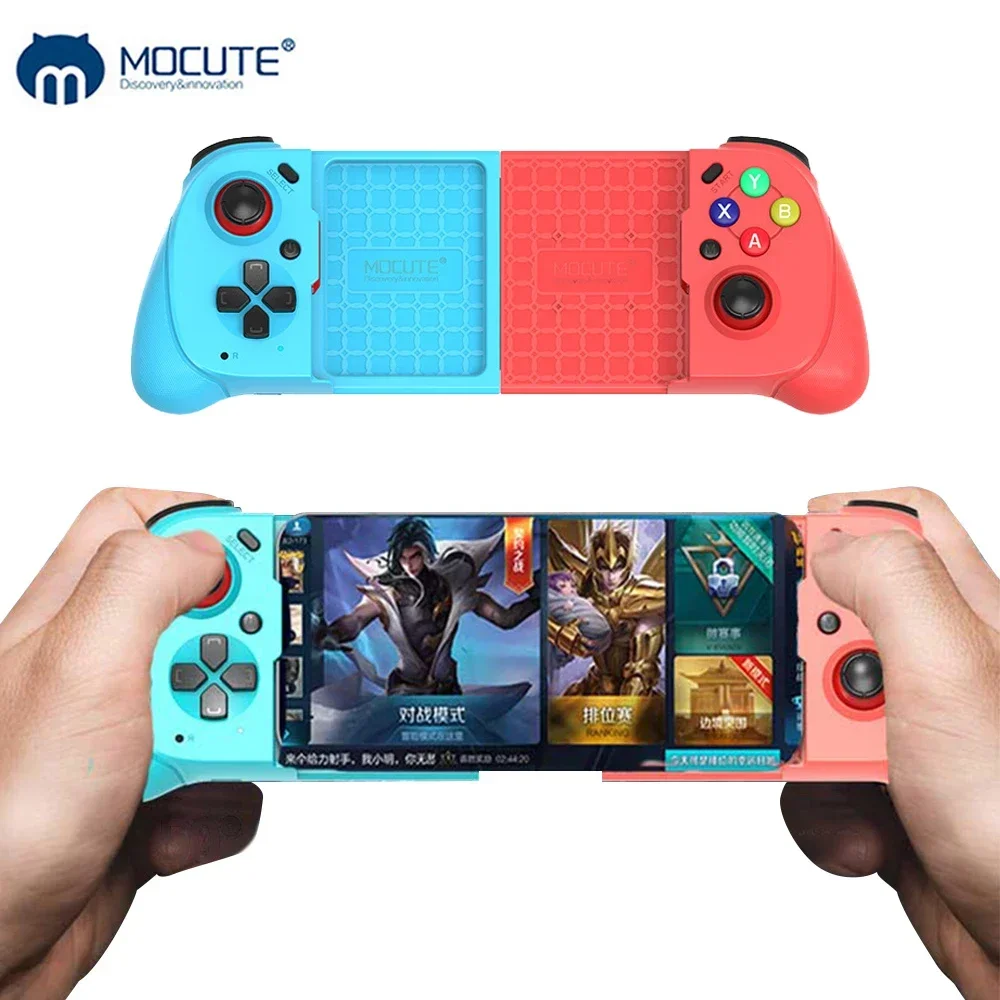 

Mocute 062 Wireless Gamepad Mobile Phone Controller Bluetooth 5.3 Gaming Joystick for IOS Android for PC with Hall Effect Stick