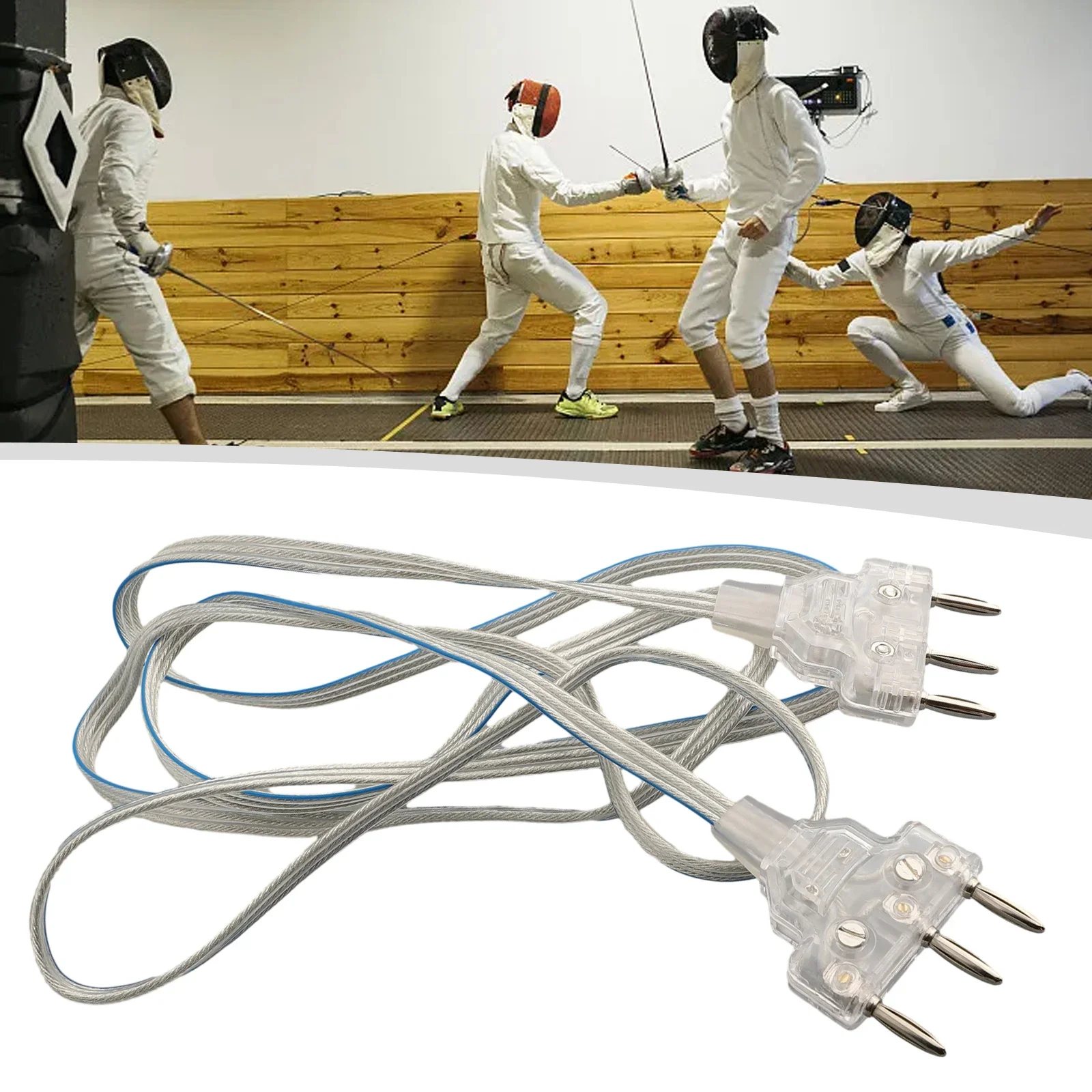 Fencing Body Cords Epee Body Cords Fencing Epee Wire Fencing Face Guard Cords Bending Protection Design 2024 N E W